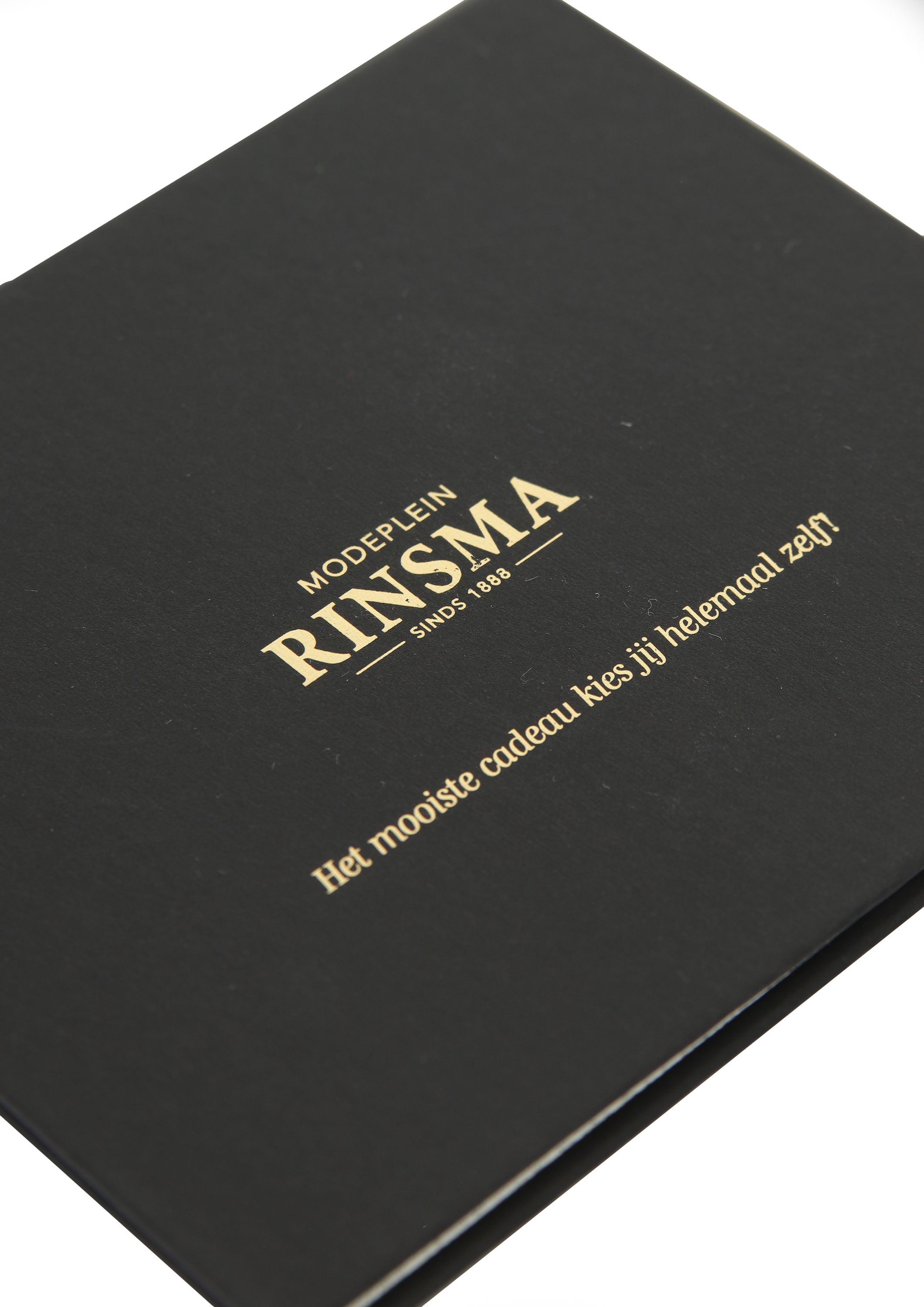 ZIJ VAN RINSMA CADEAUBON