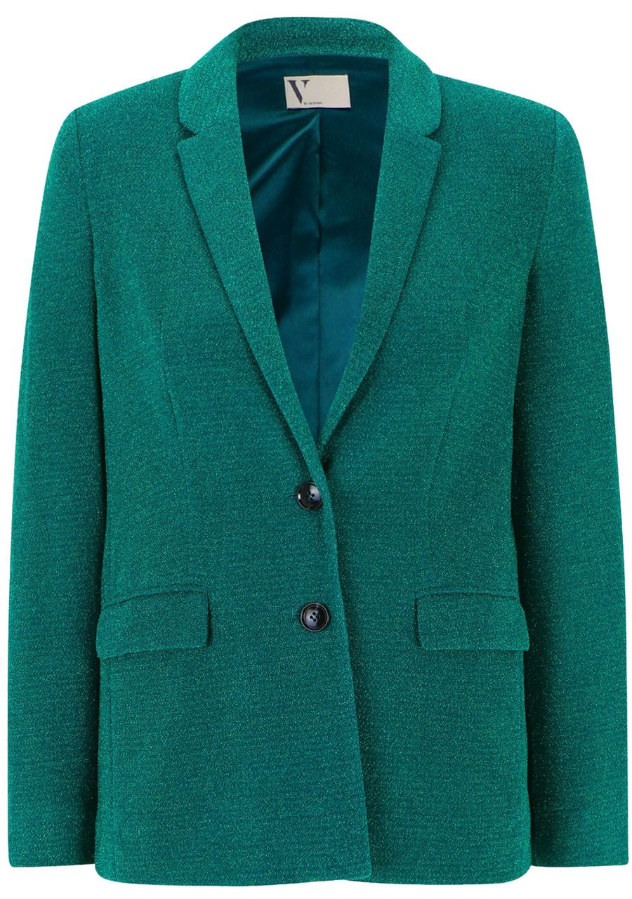 Vera Mont Damen Blazer Figurbetont - Langarm Jersey Blazer