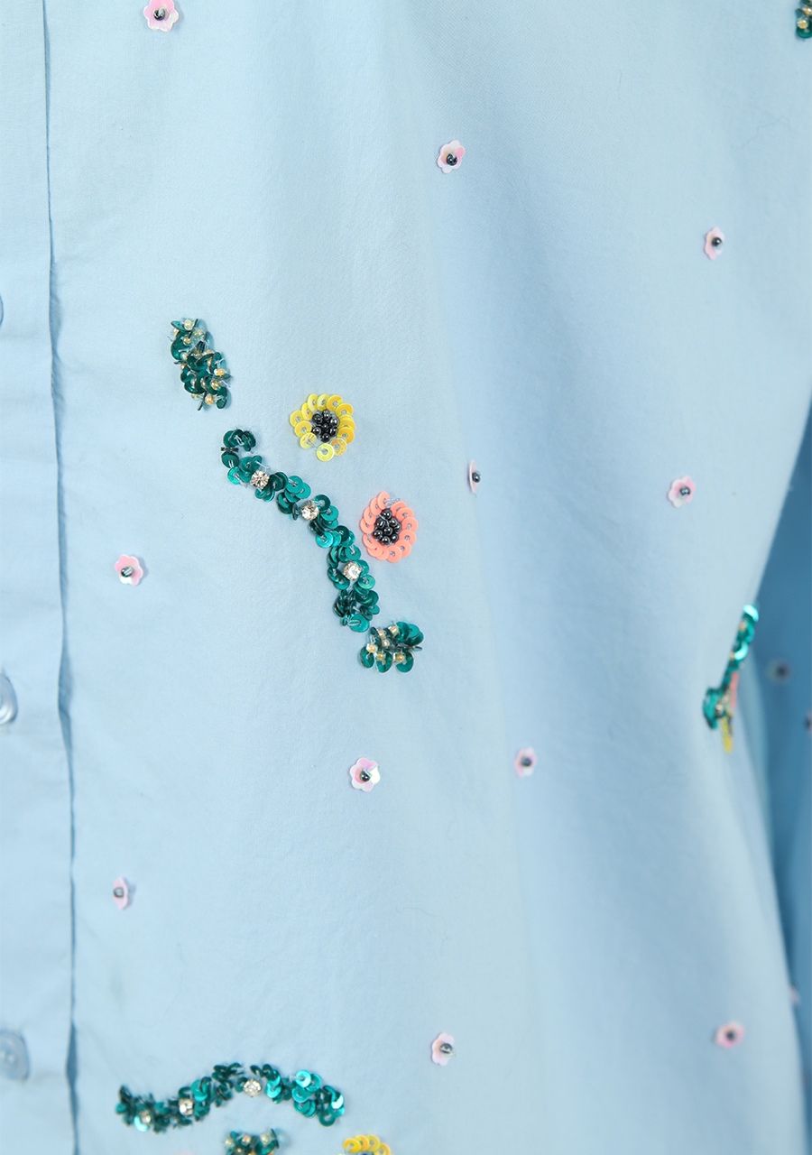 ESSENTIEL BLOUSE LANGE MOUW