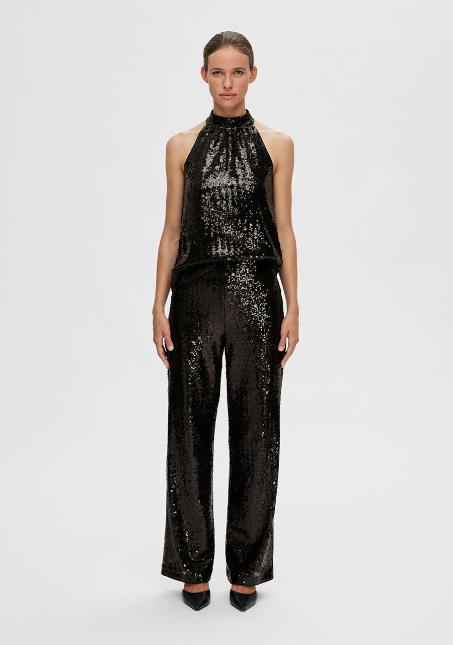 SELECTED FEMME WIJDE PANTALON