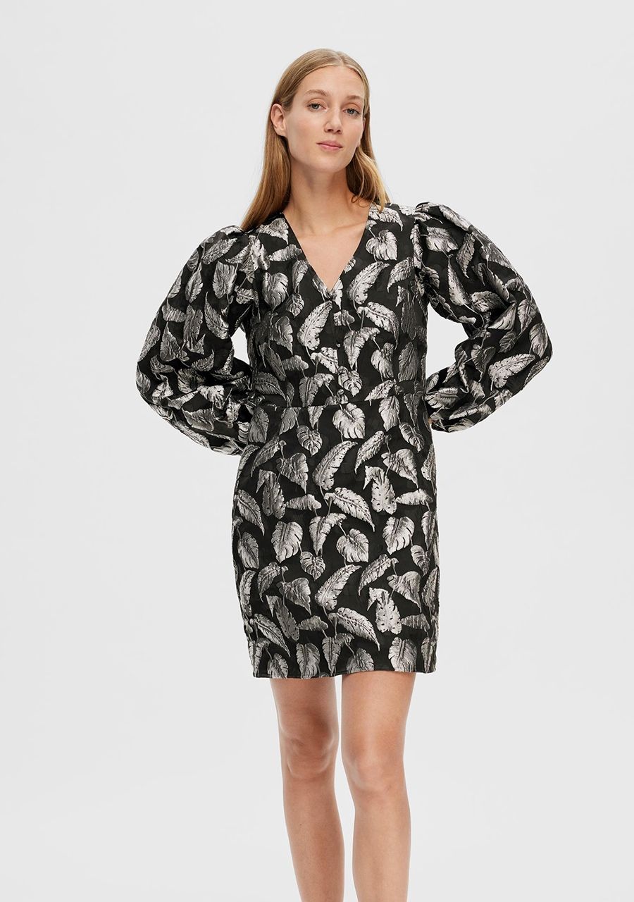 SELECTED FEMME JURK 3/4 MOUW