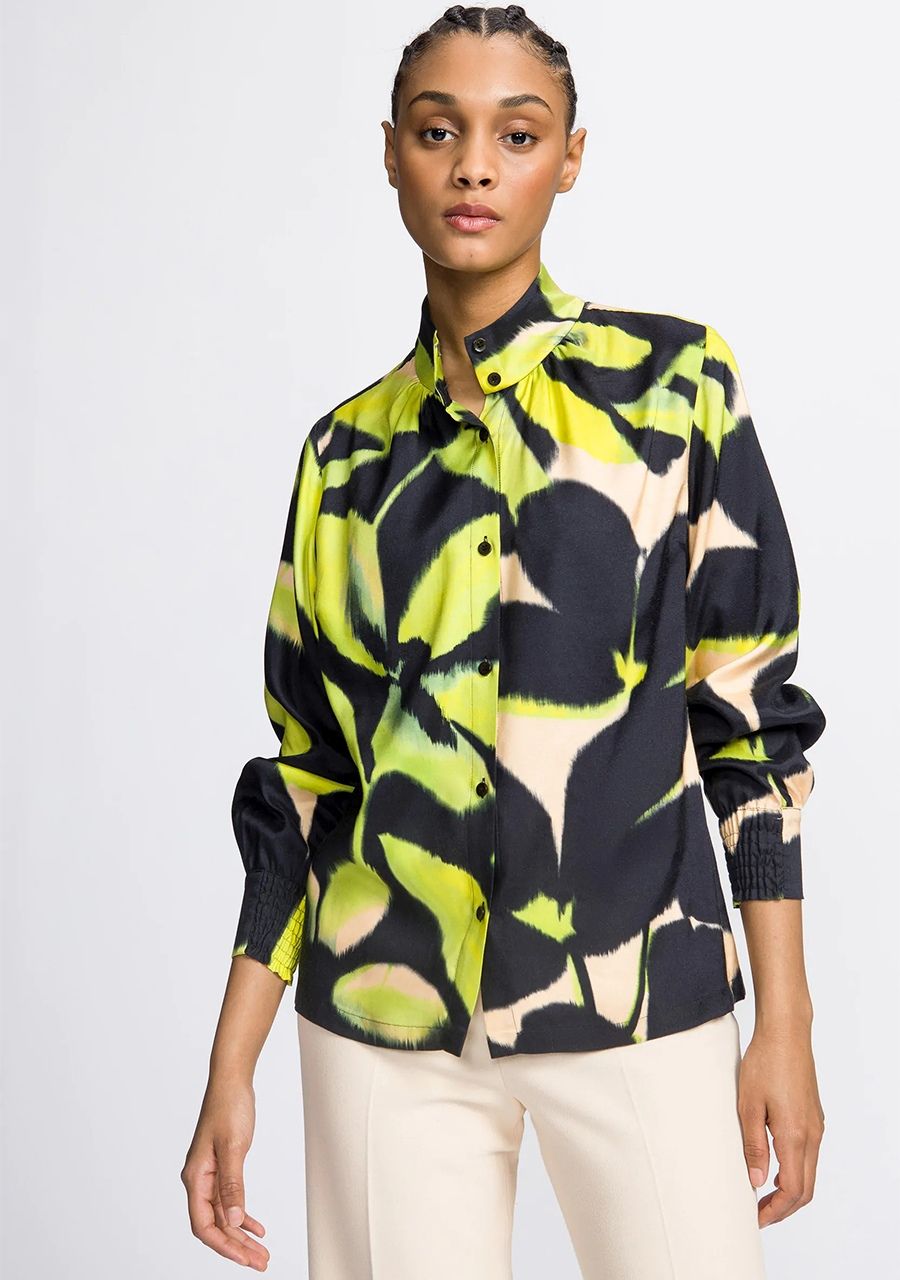 XANDRES BLOUSE LANGE MOUW