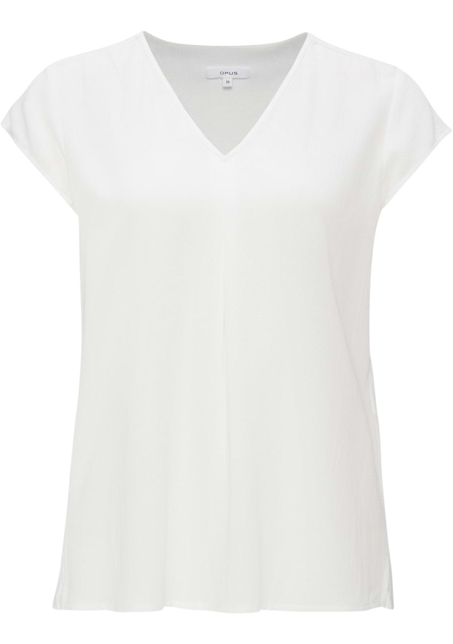 OPUS BLOUSE KORTE MOUW