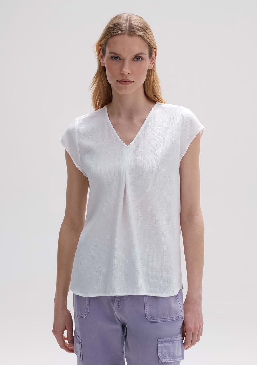 OPUS BLOUSE KORTE MOUW