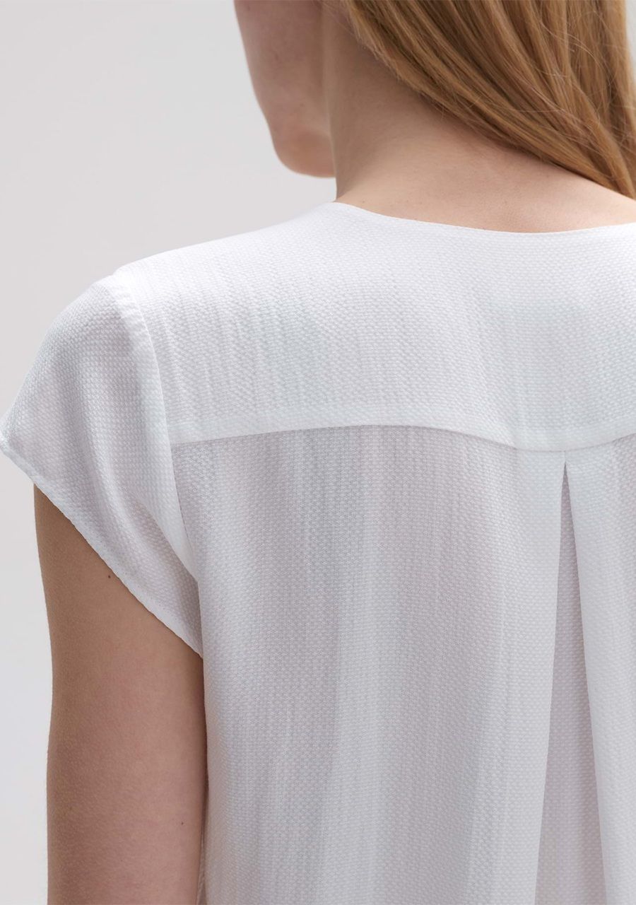 OPUS BLOUSE KORTE MOUW