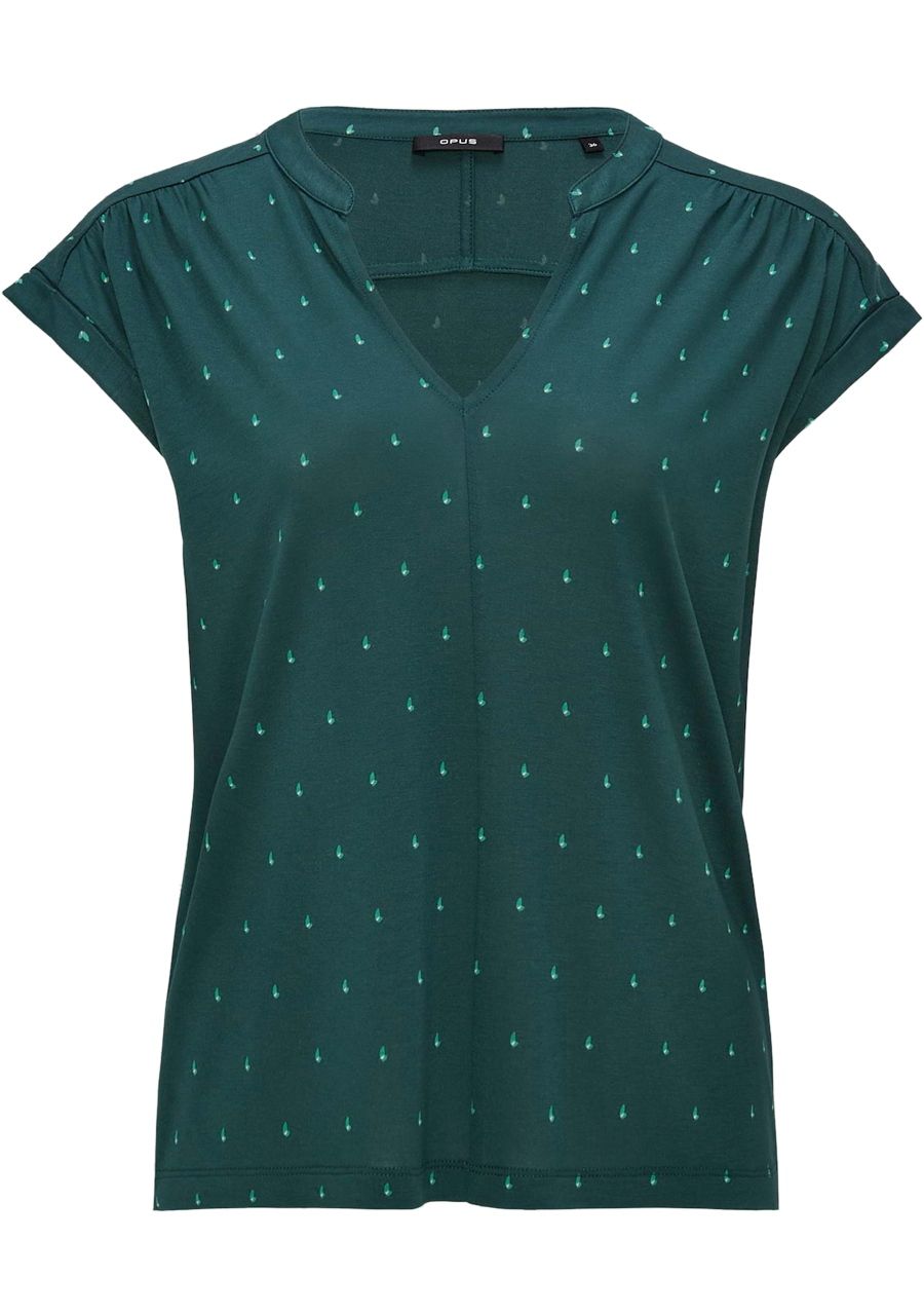OPUS SHIRT MET KORTE MOUW