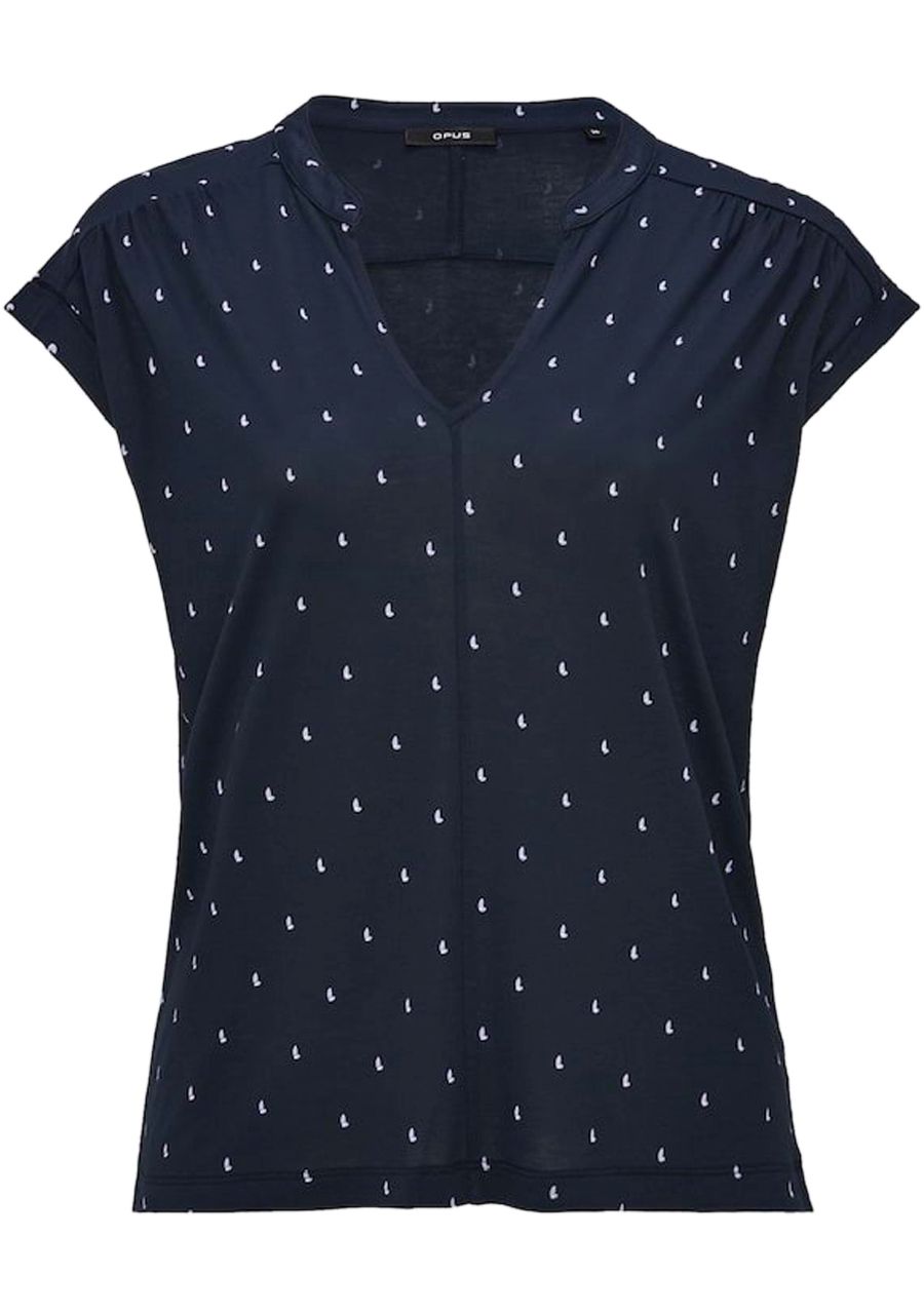 OPUS SHIRT MET KORTE MOUW