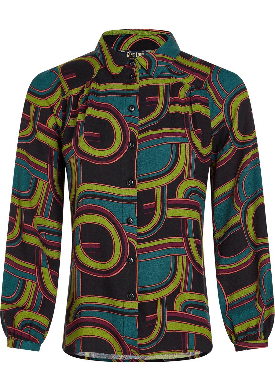 KING LOUIE BLOUSE LANGE MOUW