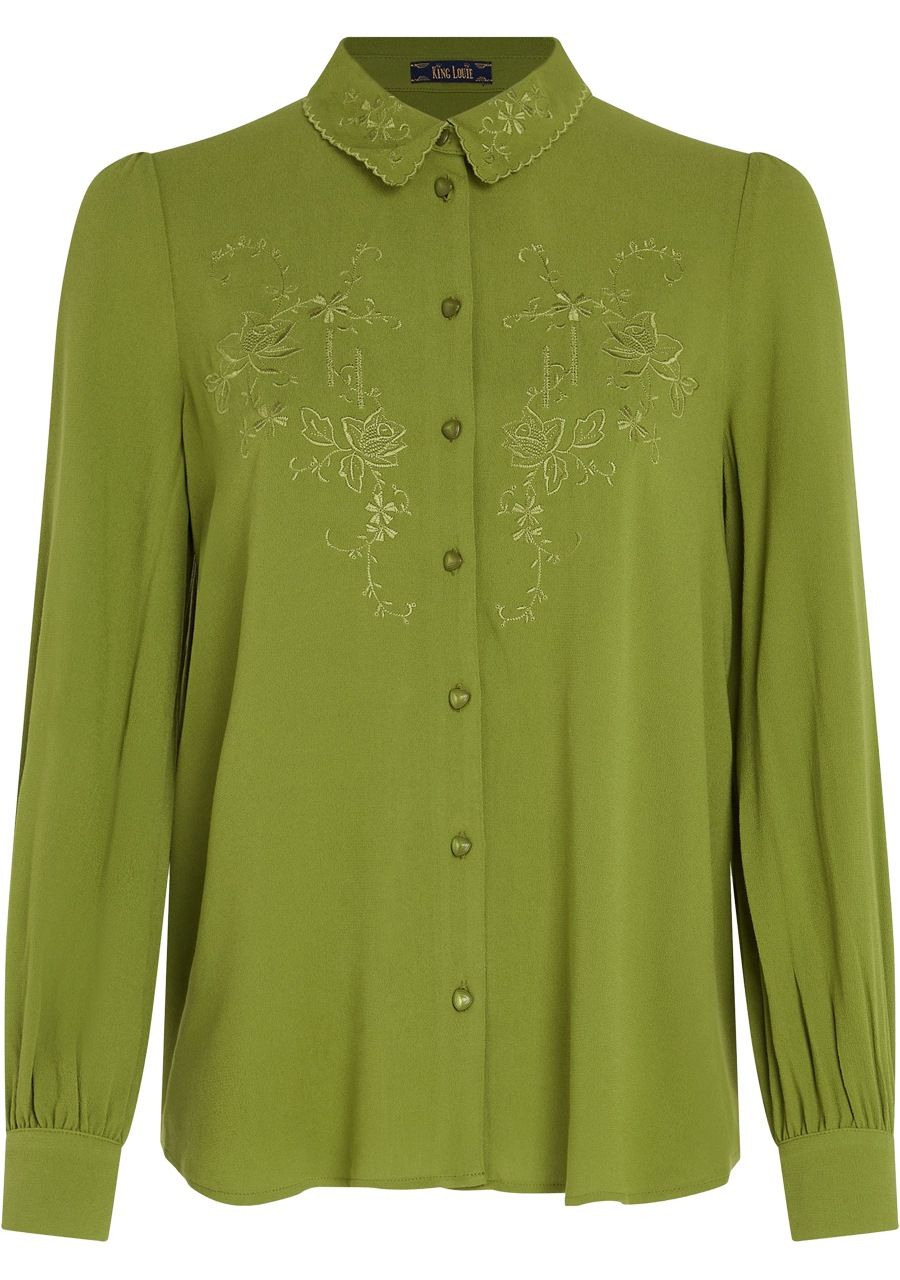 KING LOUIE BLOUSE LANGE MOUW