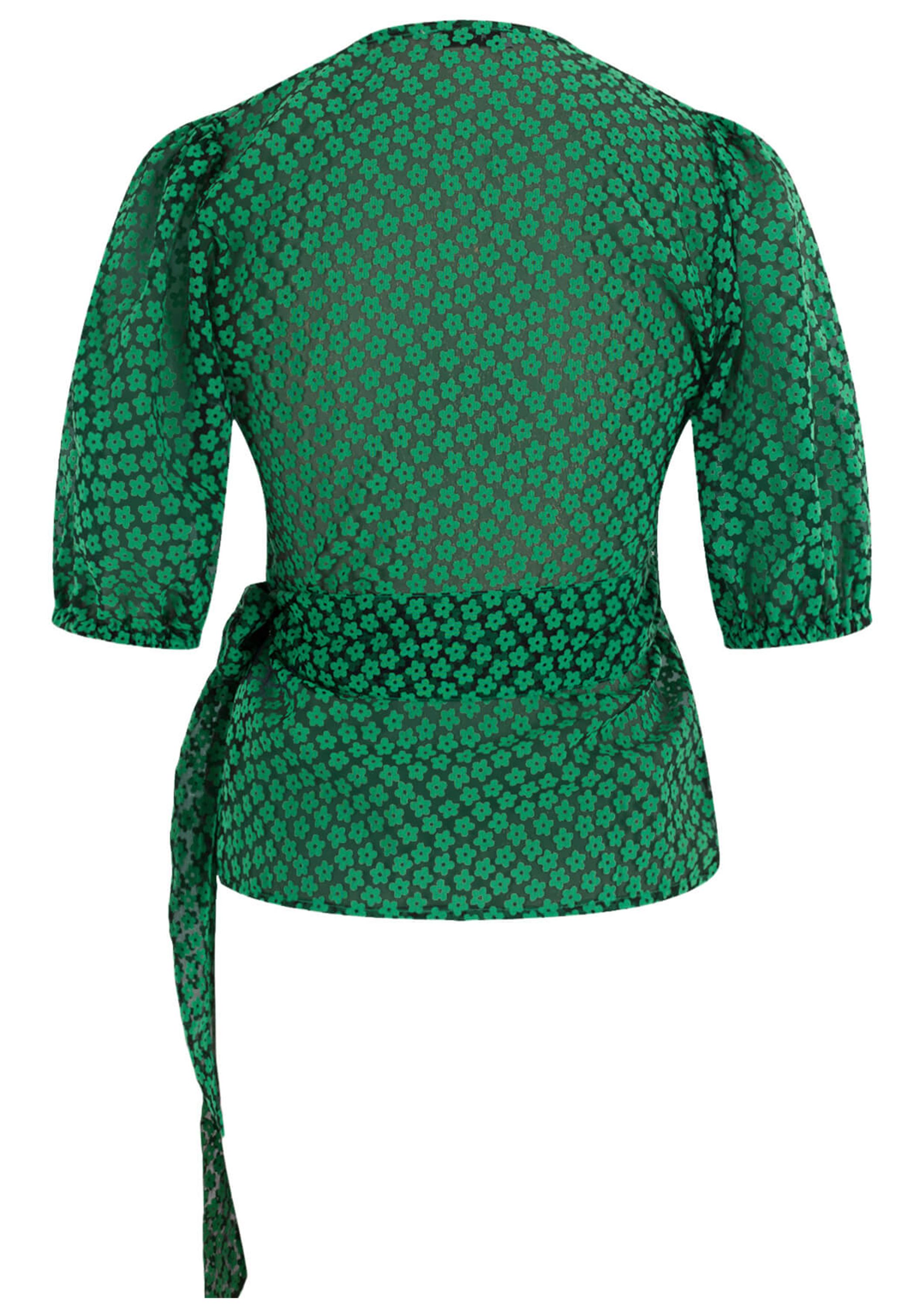 ANNA VAN TOOR BLOUSE KORTE MOUW