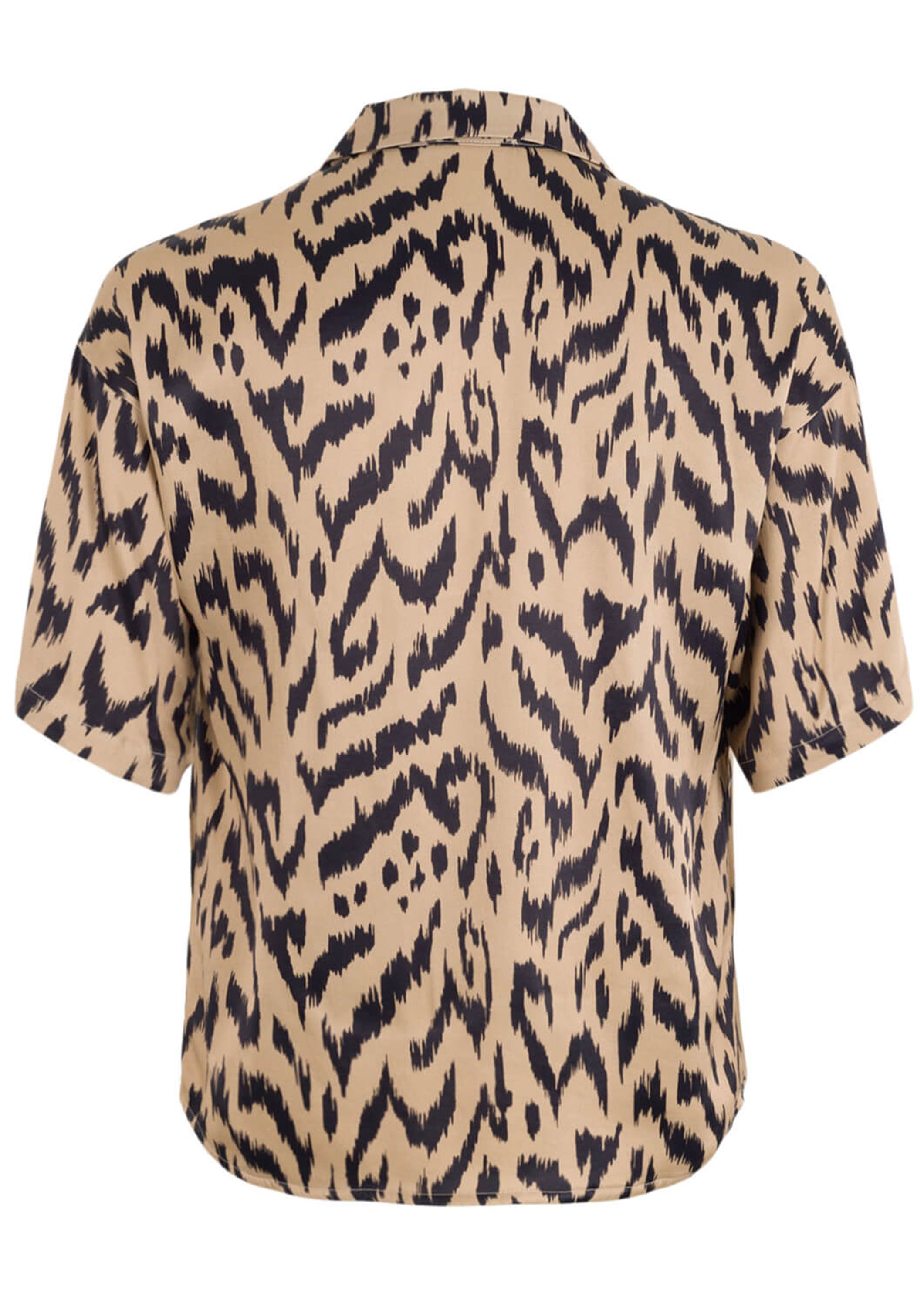 ANNA VAN TOOR BLOUSE KORTE MOUW