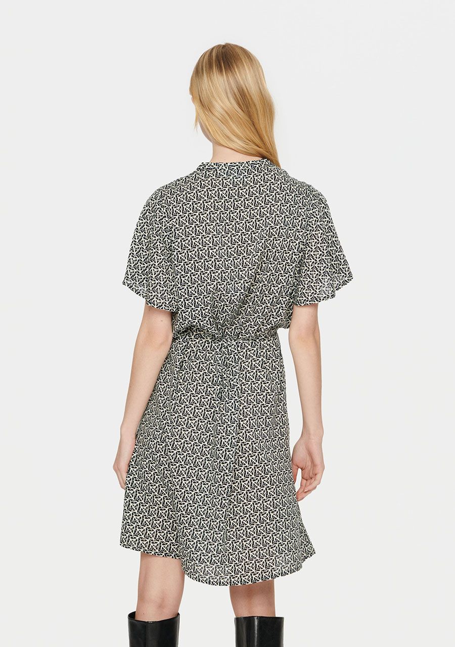 SAINT TROPEZ JURK KORTE MOUW