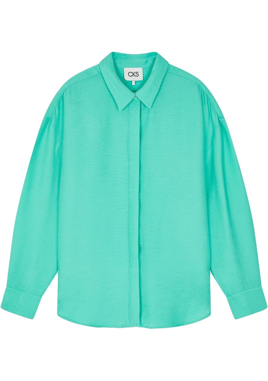 CKS BLOUSE LANGE MOUW