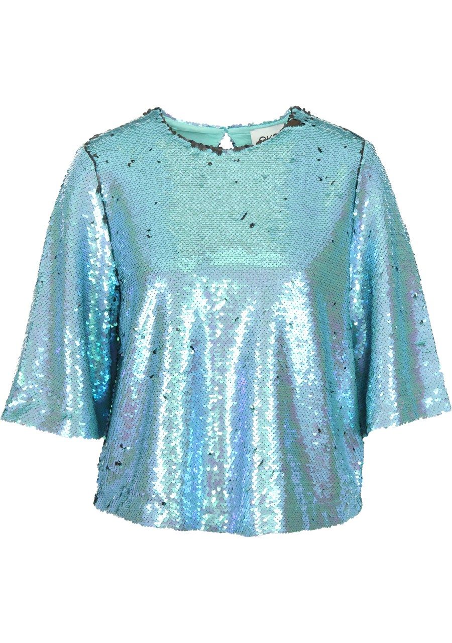CKS BLOUSE KORTE MOUW