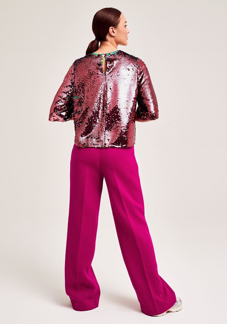 CKS BLOUSE KORTE MOUW
