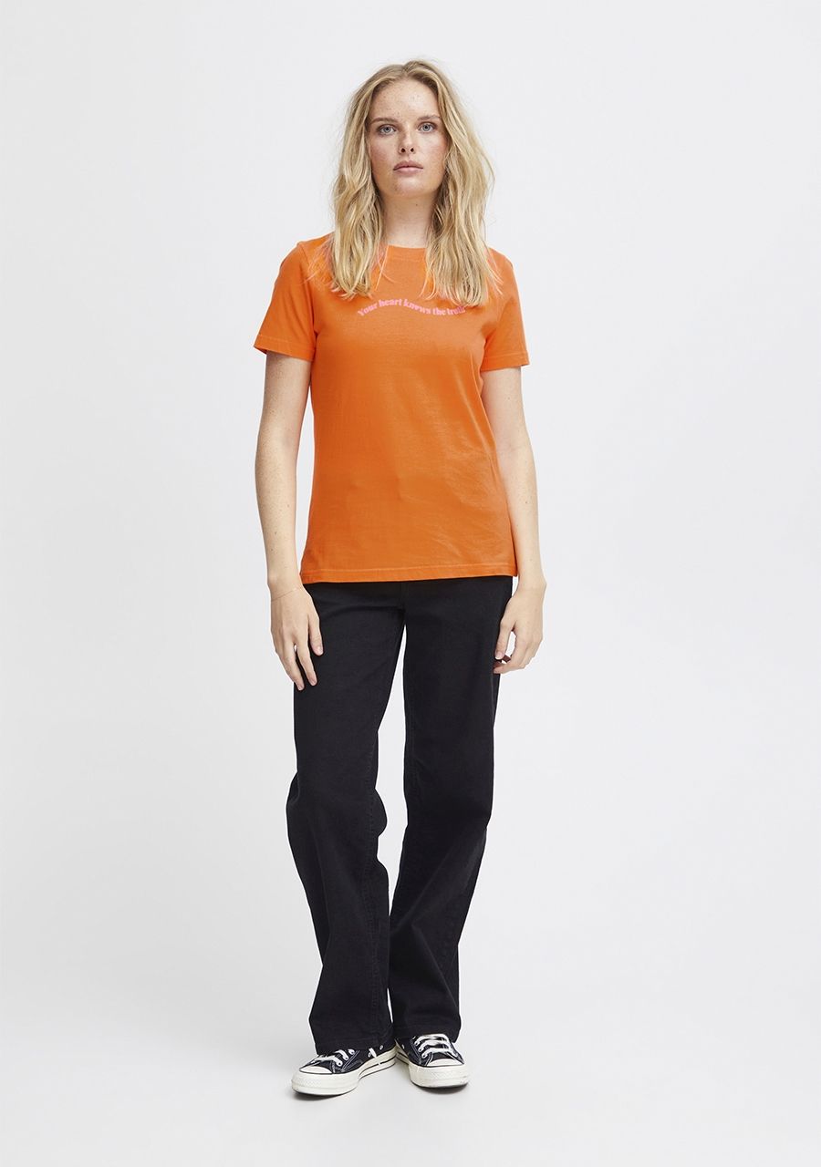 ICHI SHIRT MET KORTE MOUW