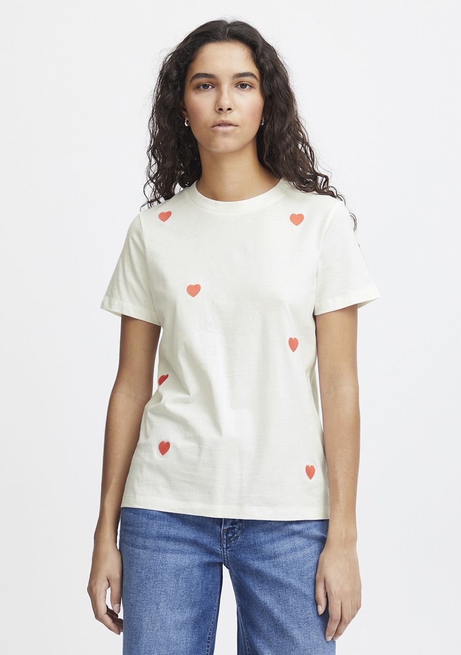 ICHI SHIRT MET KORTE MOUW