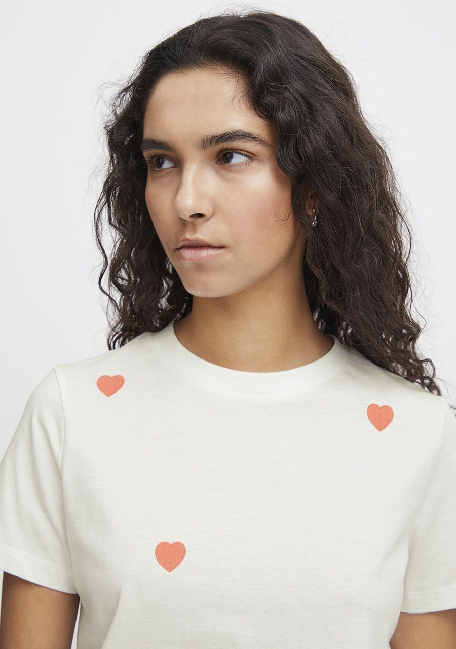 ICHI SHIRT MET KORTE MOUW