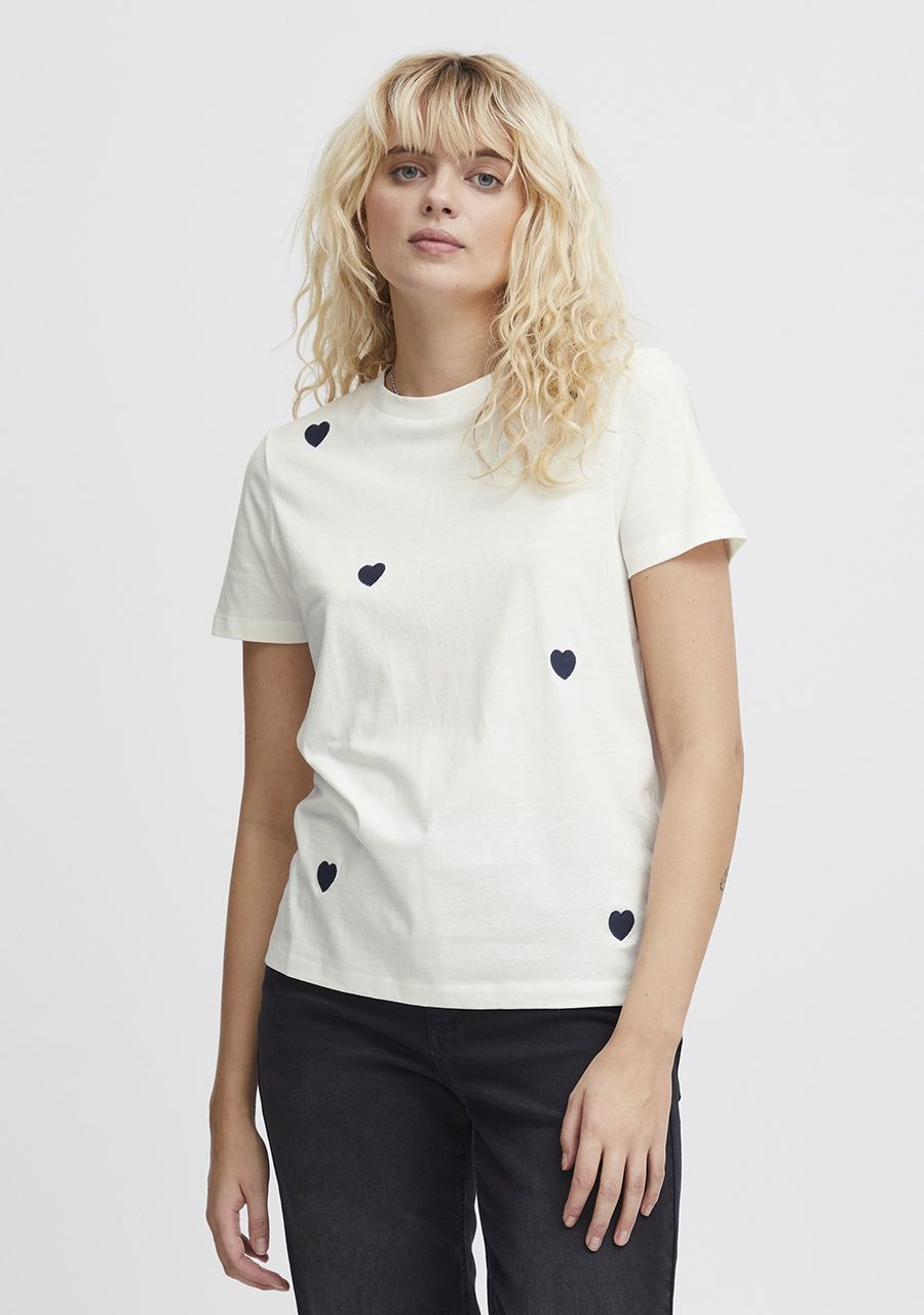 ICHI SHIRT MET KORTE MOUW