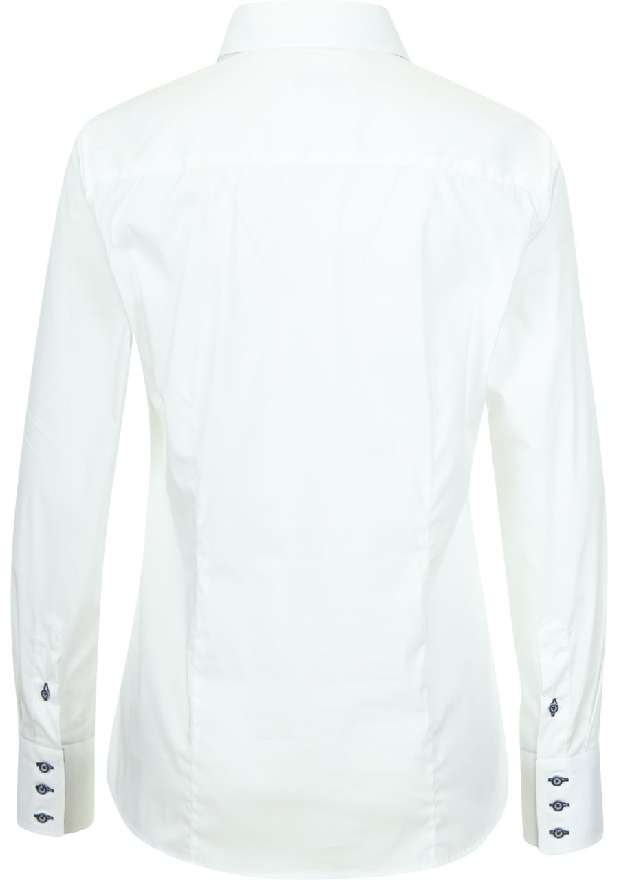 H.V. POLO BLOUSE LANGE MOUW