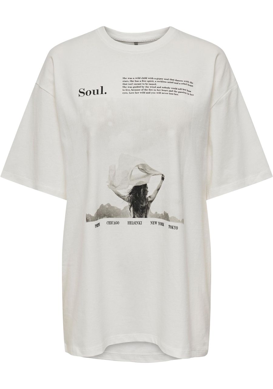 ONLY SHIRT MET KORTE MOUW