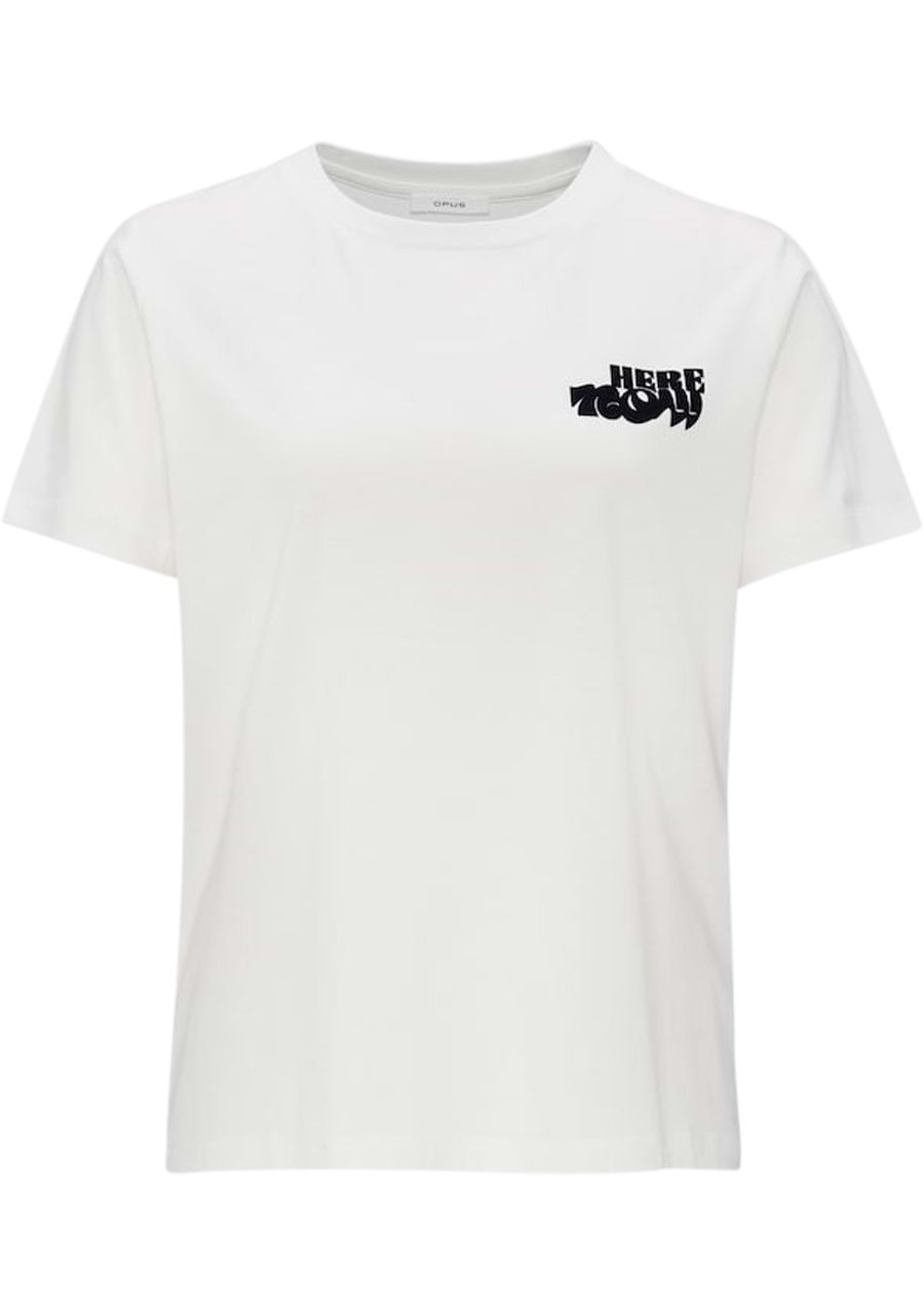 OPUS SHIRT MET KORTE MOUW