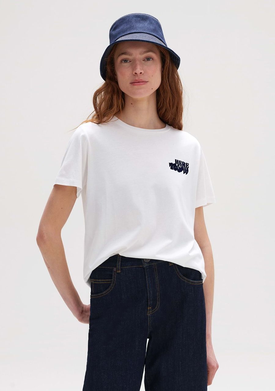 OPUS SHIRT MET KORTE MOUW