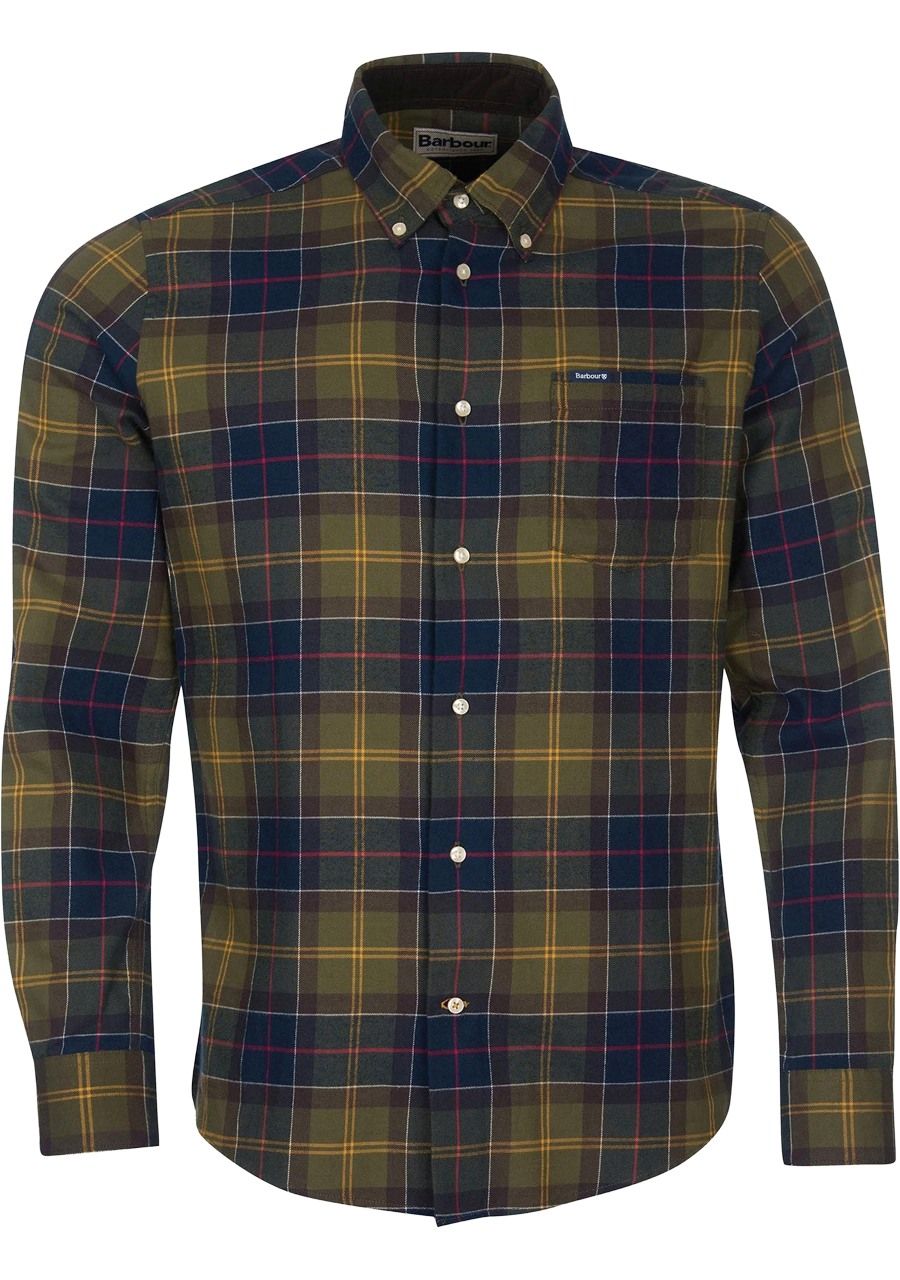 BARBOUR OVERHEMD LANGE MOUW