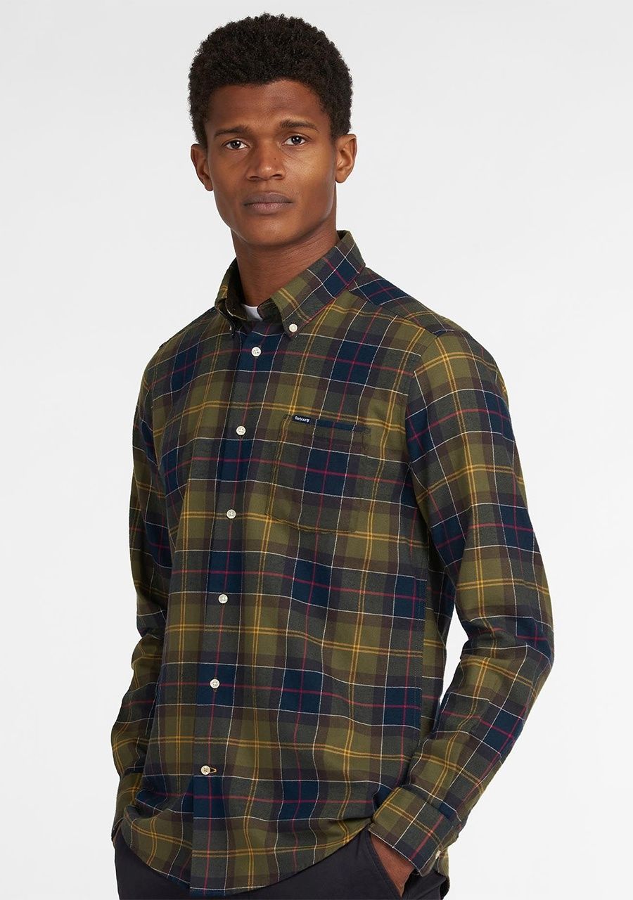 BARBOUR OVERHEMD LANGE MOUW