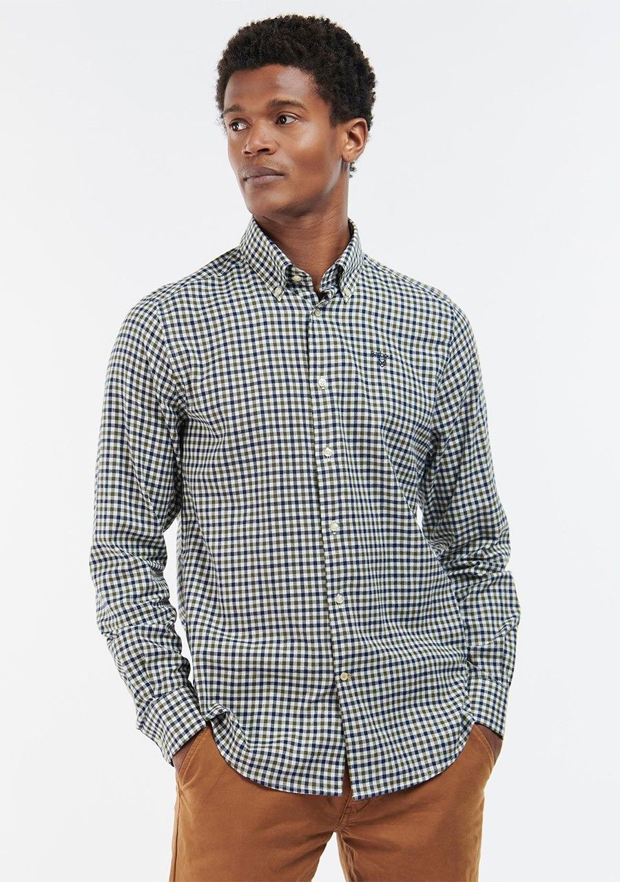 BARBOUR OVERHEMD LANGE MOUW