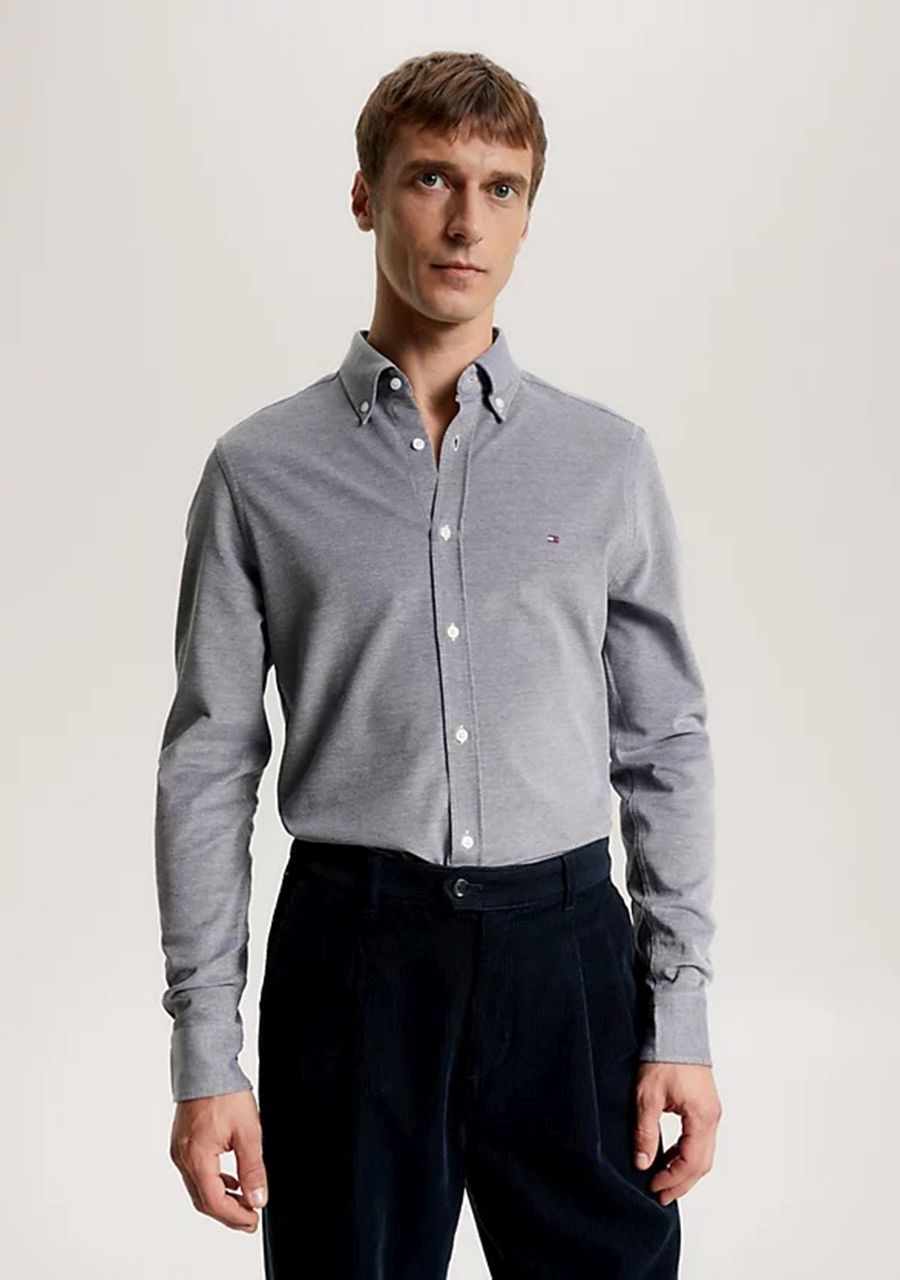 TOMMY HILFIGER OVERHEMD LANGE MOUW