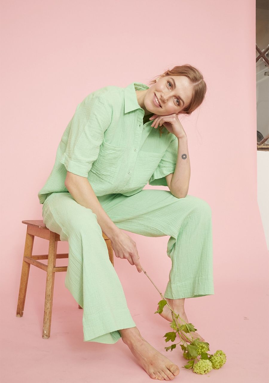 SISTERS POINT BLOUSE KORTE MOUW