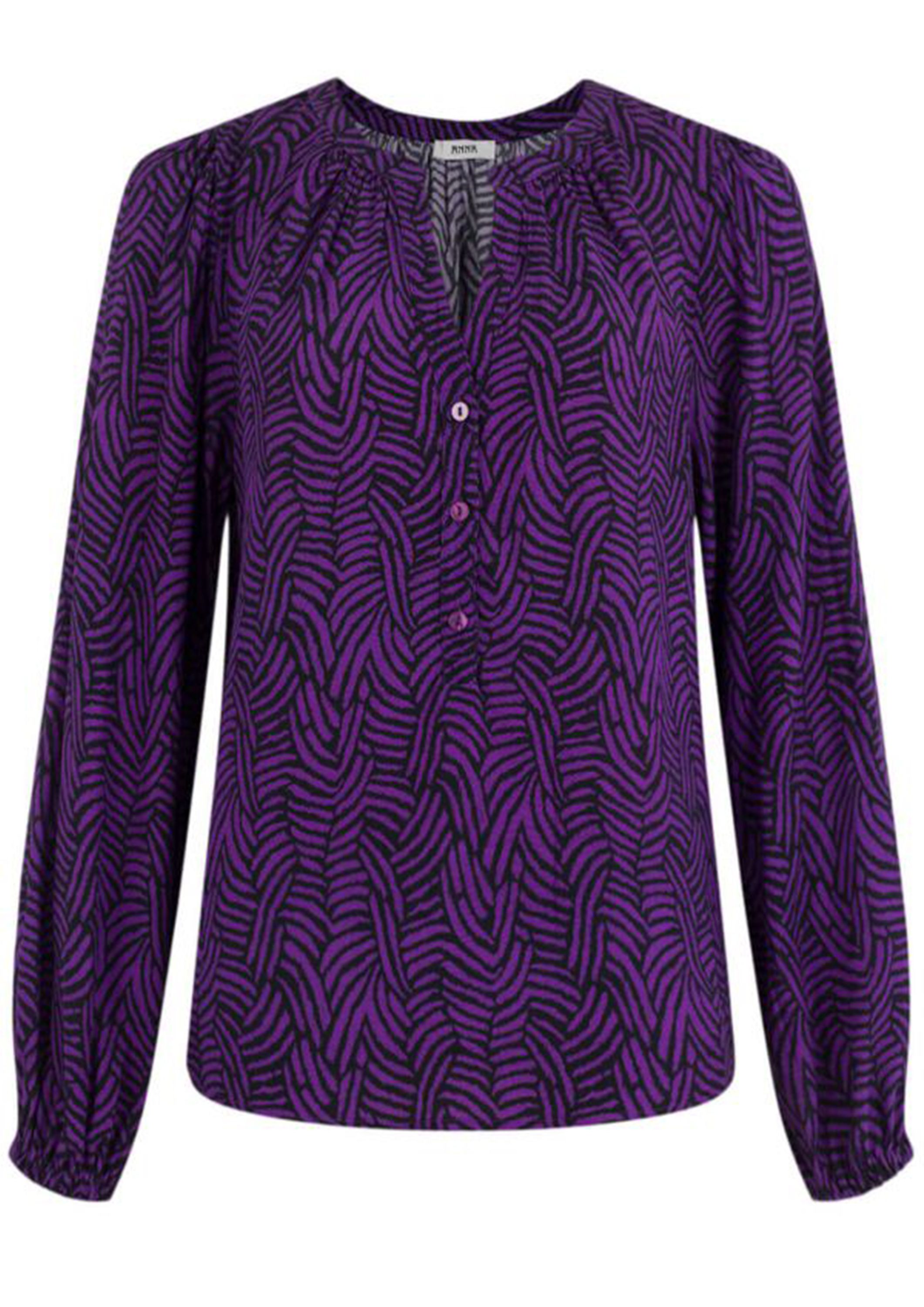 ANNA VAN TOOR BLOUSE LANGE MOUW