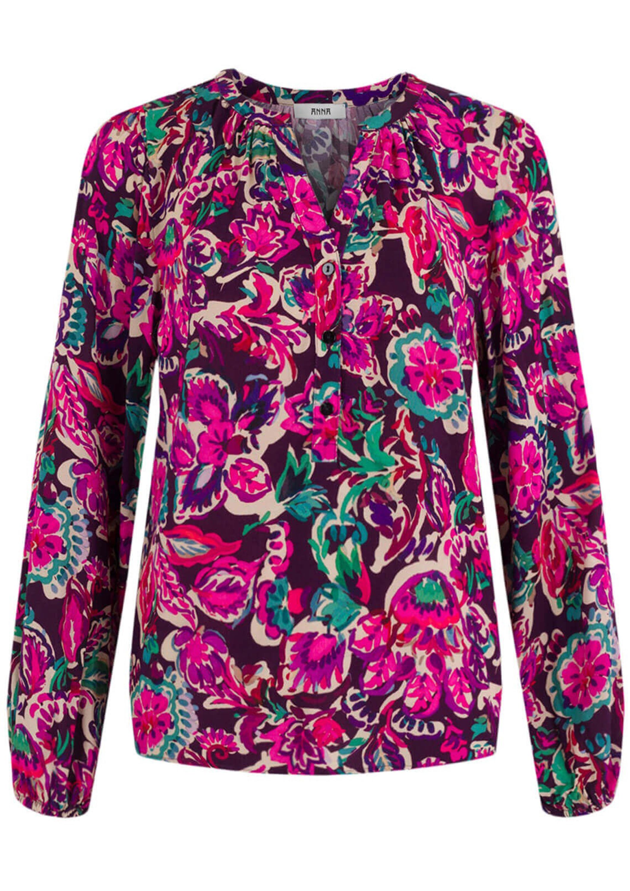 ANNA VAN TOOR BLOUSE LANGE MOUW