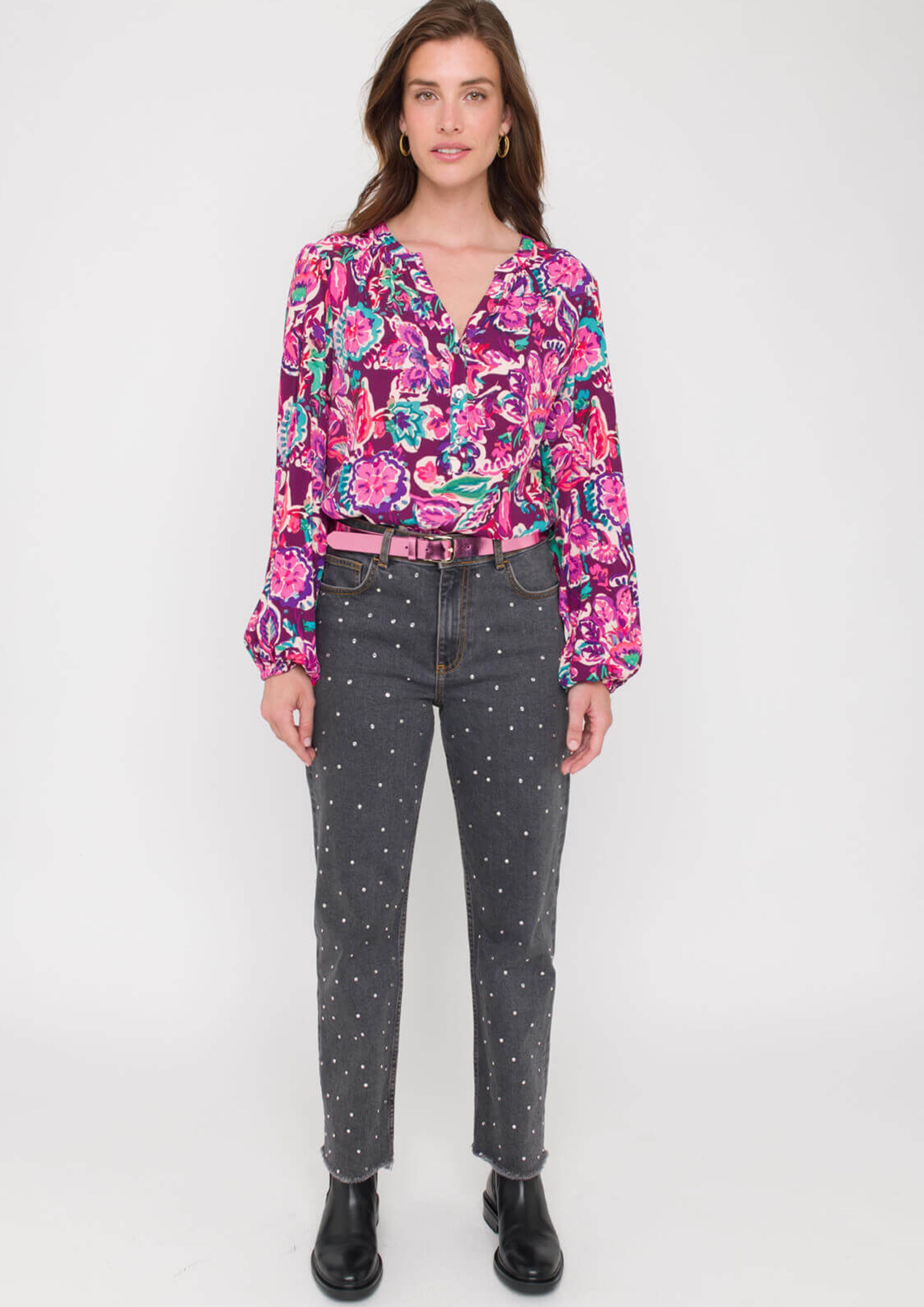 ANNA VAN TOOR BLOUSE LANGE MOUW