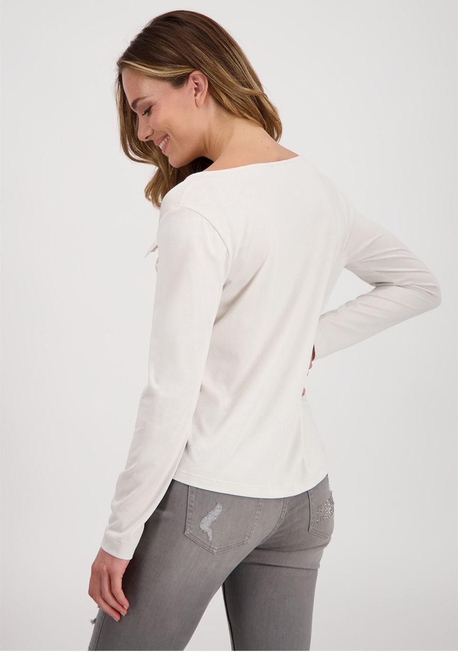 MONARI BLOUSE LANGE MOUW