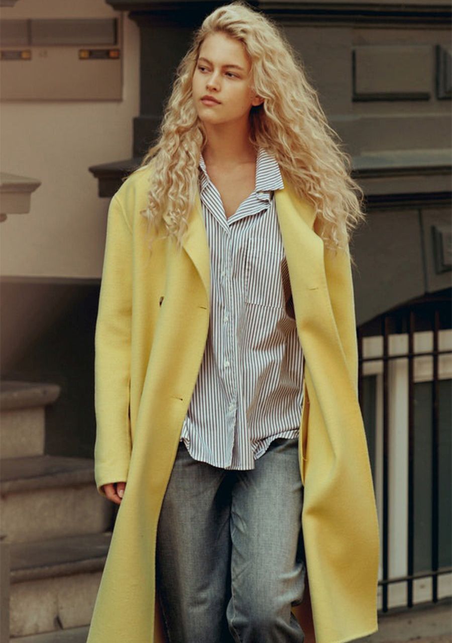 PENN & INK BLOUSE LANGE MOUW