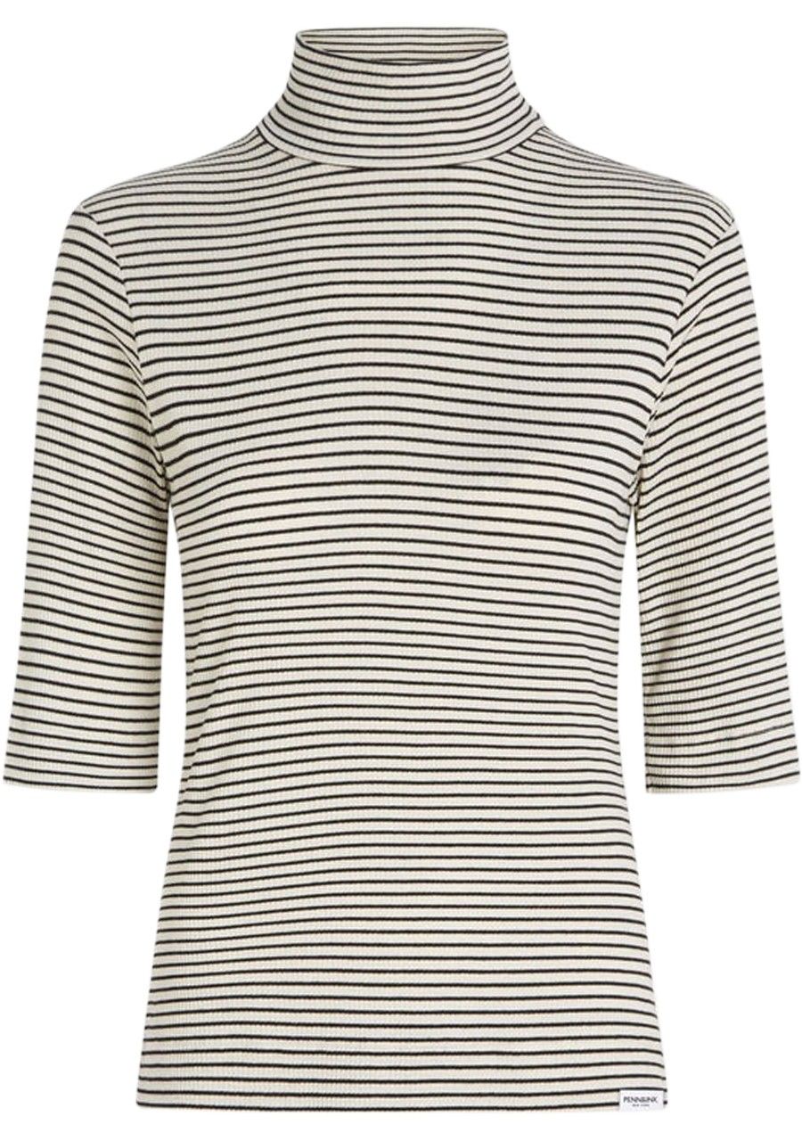 PENN & INK SHIRT MET 3/4 MOUW