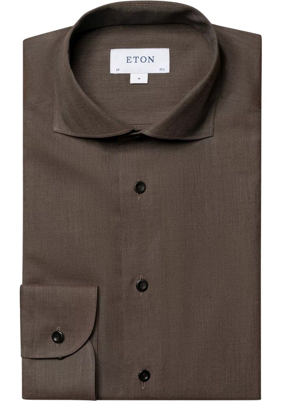 ETON OVERHEMD LANGE MOUW