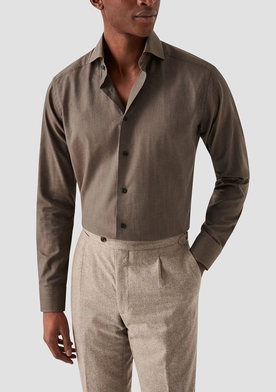 ETON OVERHEMD LANGE MOUW