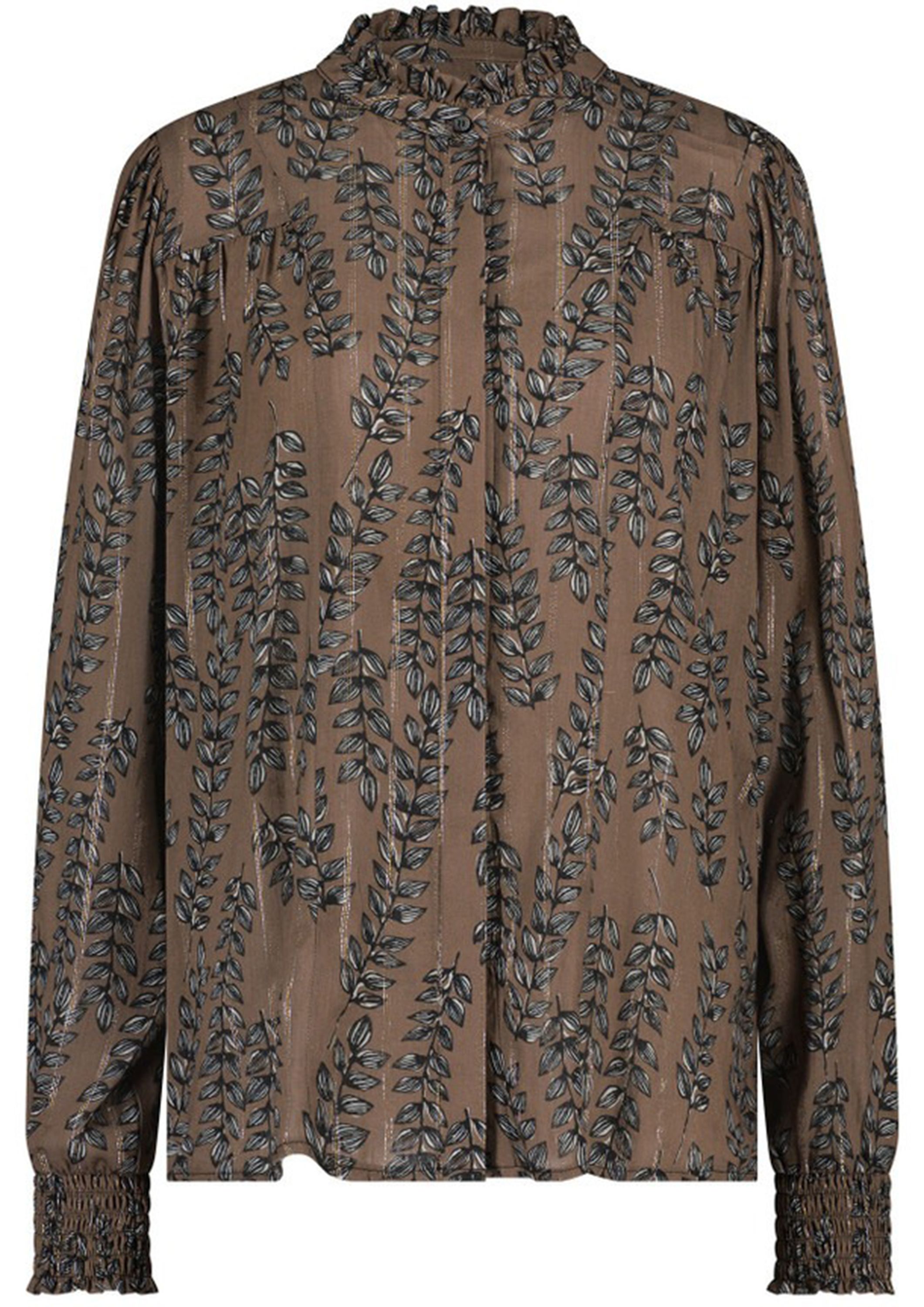 STUDIO ANNELOES BLOUSE LANGE MOUW