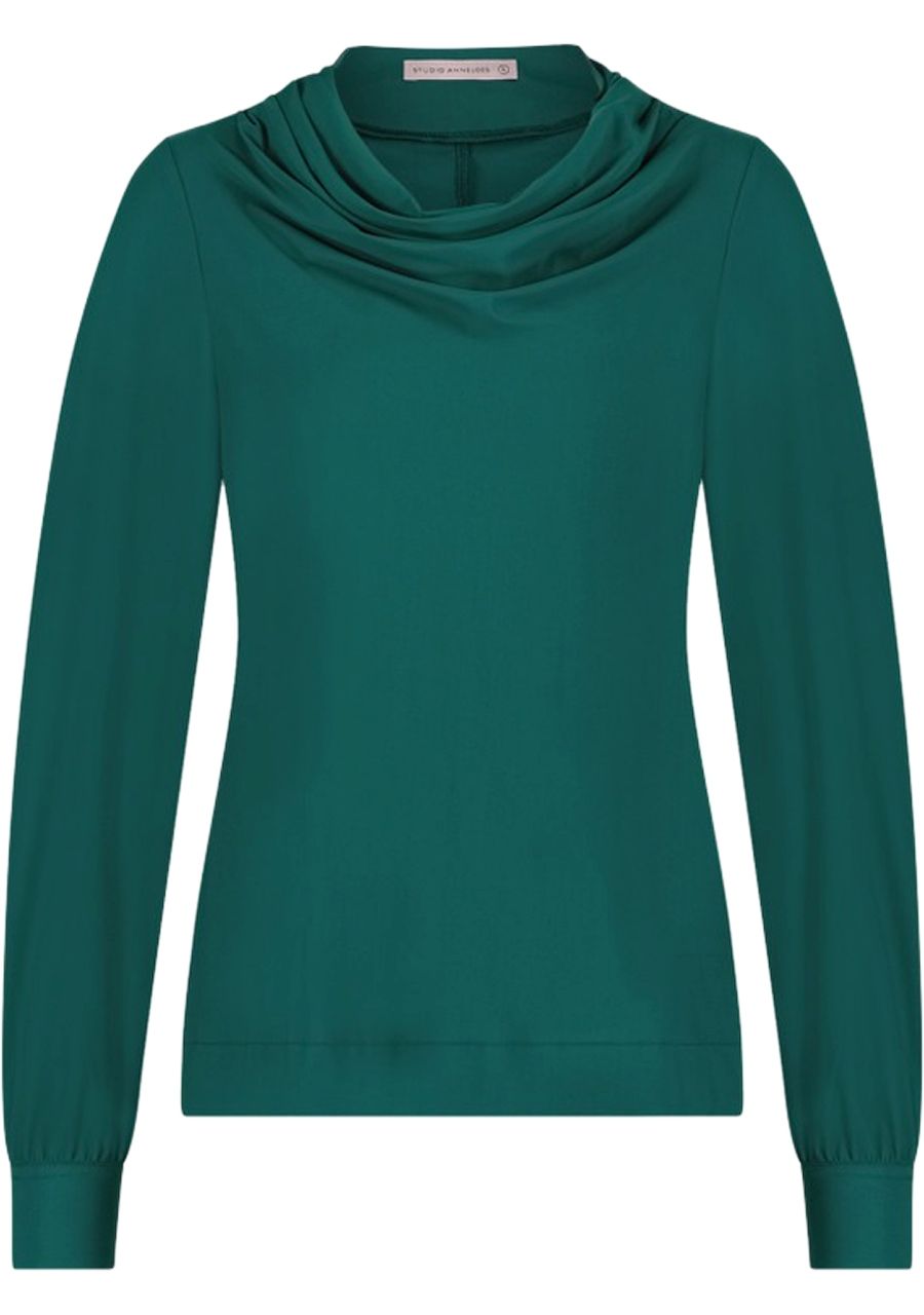 STUDIO ANNELOES SHIRT LANGE MOUWE