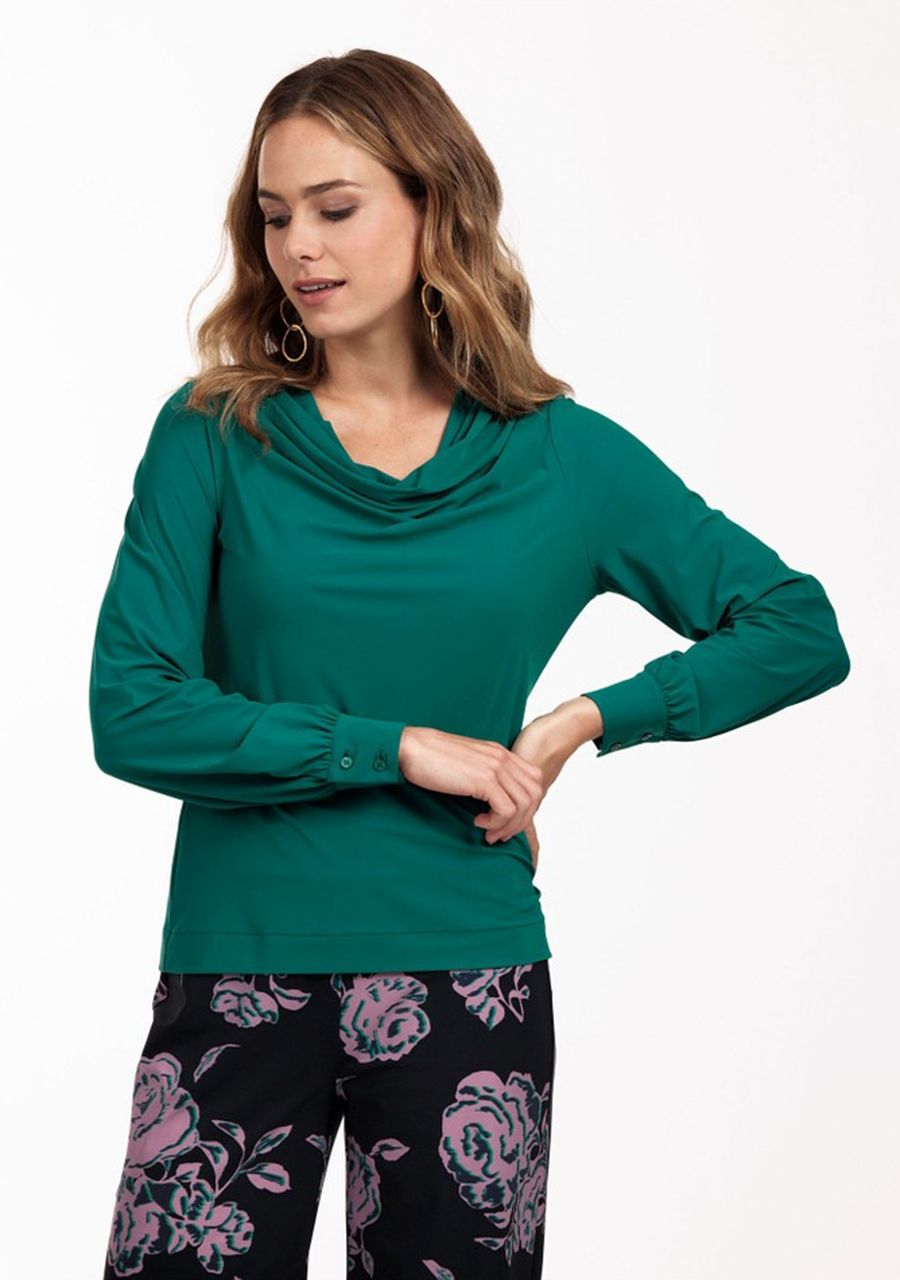STUDIO ANNELOES SHIRT LANGE MOUWE