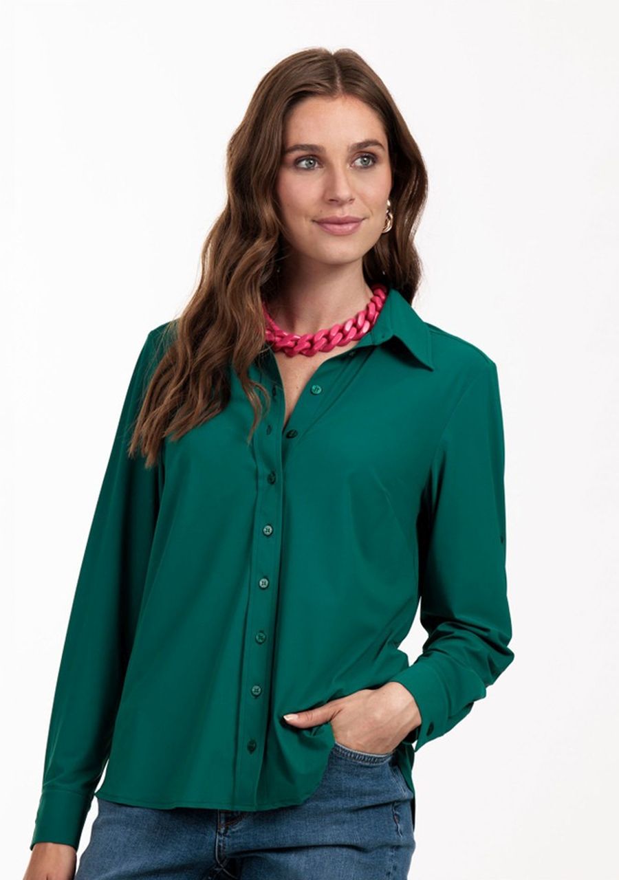 STUDIO ANNELOES BLOUSE LANGE MOUW