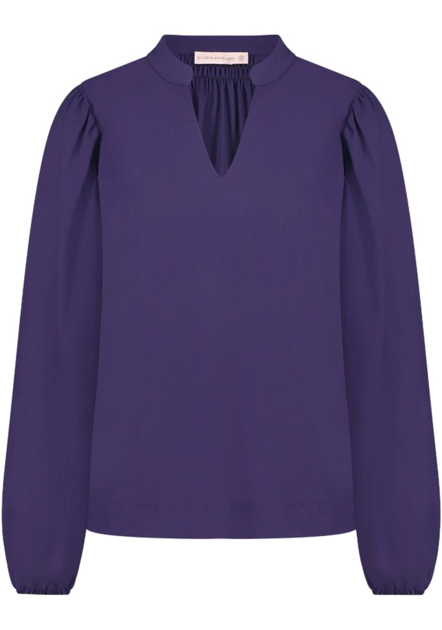 STUDIO ANNELOES BLOUSE LANGE MOUW