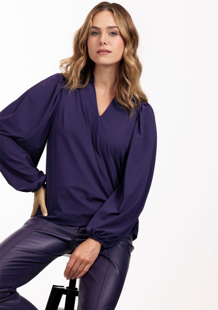 STUDIO ANNELOES BLOUSE LANGE MOUW