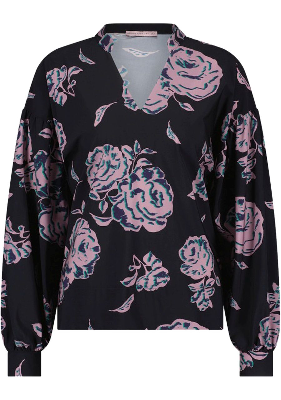 STUDIO ANNELOES SHIRT LANGE MOUWE