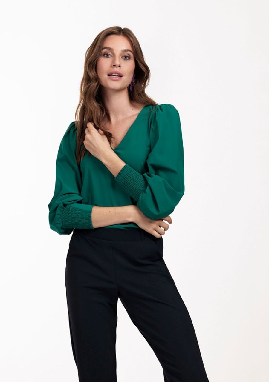 STUDIO ANNELOES SHIRT LANGE MOUWE