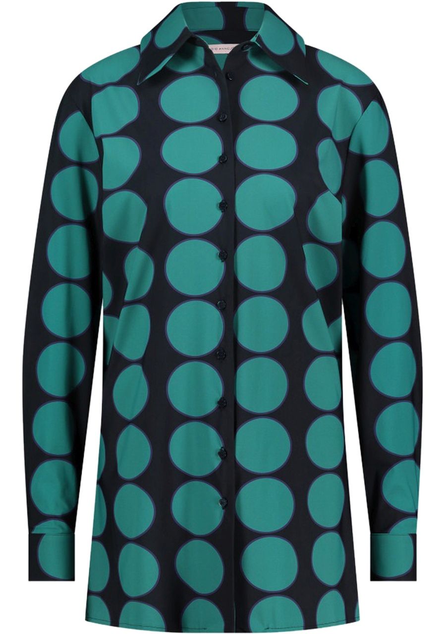 STUDIO ANNELOES BLOUSE LANGE MOUW