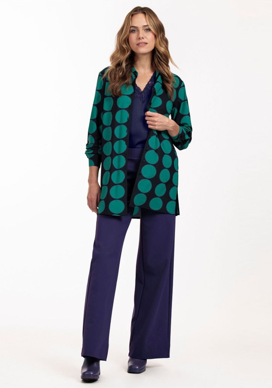 STUDIO ANNELOES BLOUSE LANGE MOUW